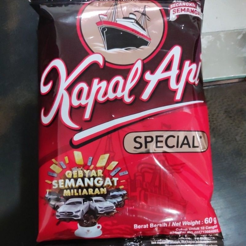 

Kopi Kapal Api Special Dan khusus 60 gr