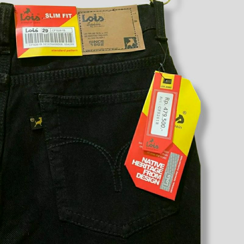 Celana Jens Pria Lois Reguler