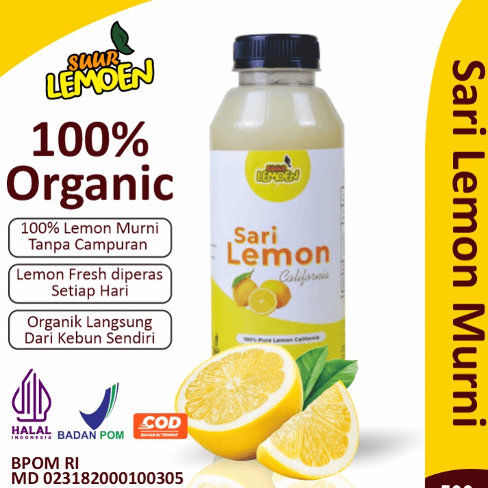 

Dijual Sari Lemon / Air Lemon Murni / Minuman Diet 250ml - 500ml | Lemon California By Suur Lemoen ID Terlaris