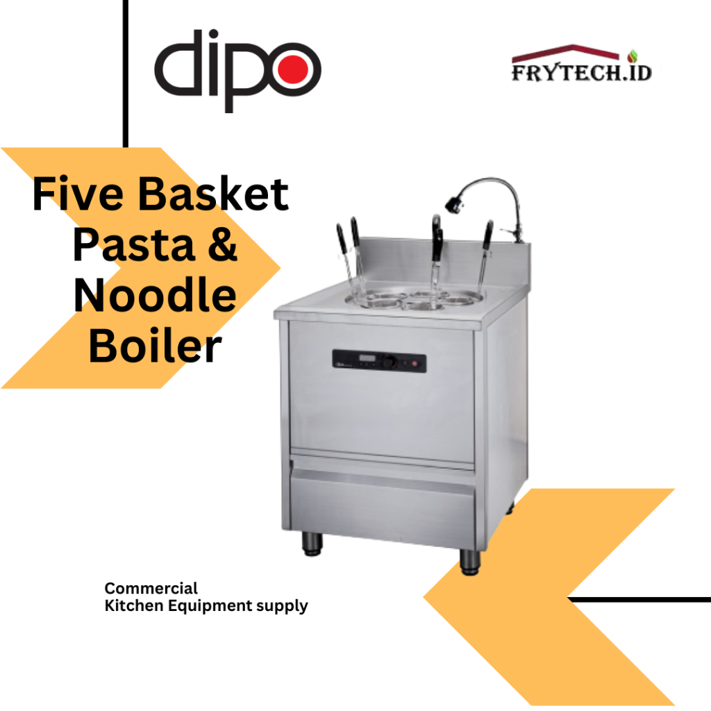 Dipo five basket pasta & noodle boiler