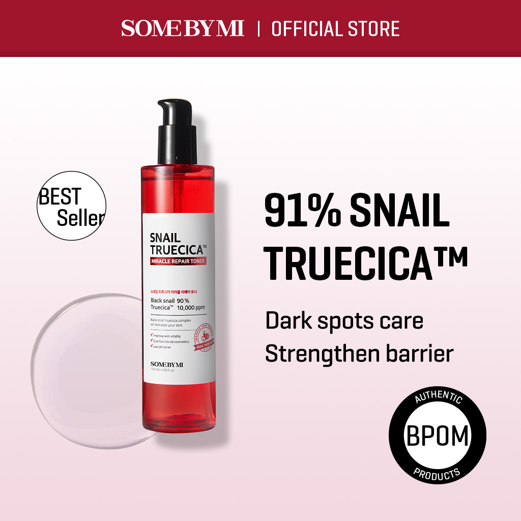 EXP 2025 Toner SOME BY MI Snail Truecica Repair Toner 135ml ORIGINAL