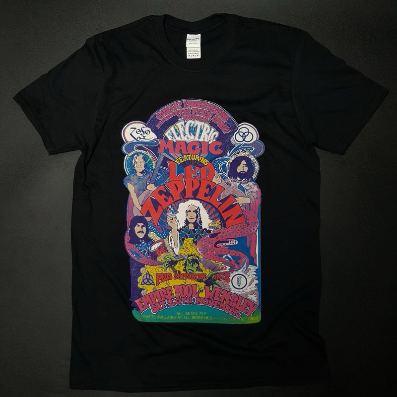 Kaos Led Zeppelin Official - Full Colour Electric Magic