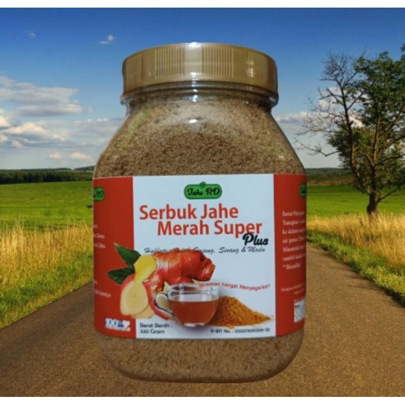 

Jahe Merah SUPER RD Kemasan Toples 330 Gram