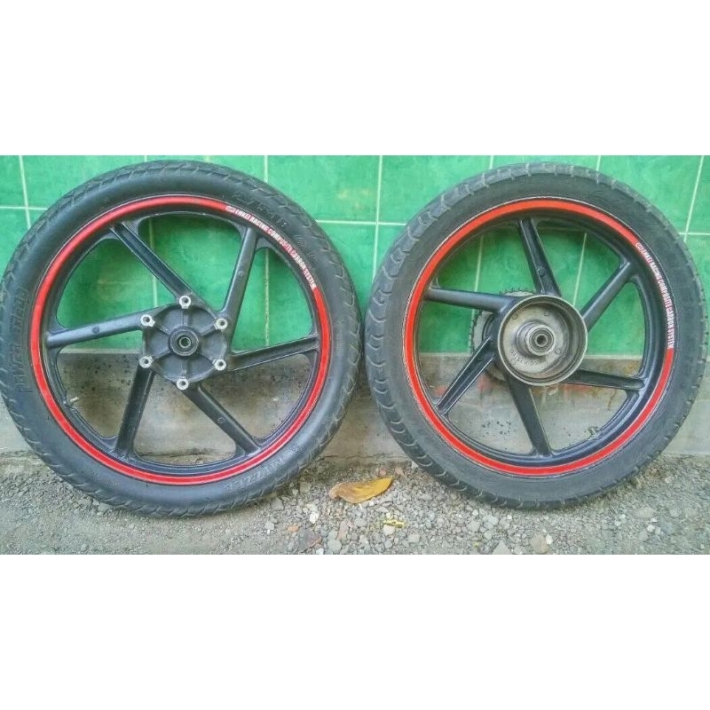 VELG PALANG ORI BAWAAN MEGAPRO VELG CW MEGAPRO PRIMUS