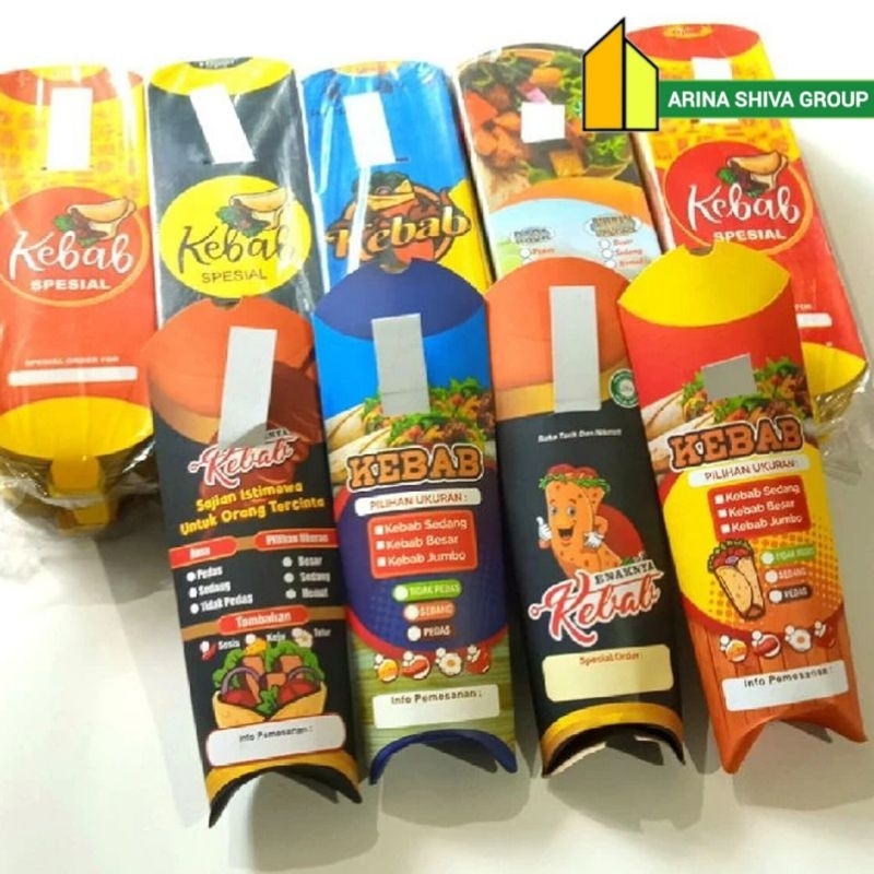 

100 LEMBAR KERTAS KEBAB TARIKAN BAHAN DUPLEK PUTIH UKURAN 24 × 9,2 CM HIGH QUALITY TEBAL PRODUK TERBARU | KOTAK KEBAB DUPLEK PUTIH KEKINIAN | DUS KEBAB VIRAL TIKTOK | KEMASAN KEBAB | BOX KEBAB 100 PCS MURAH | TOKO KEBAB OFFICIAL | SHIVACORP 6349