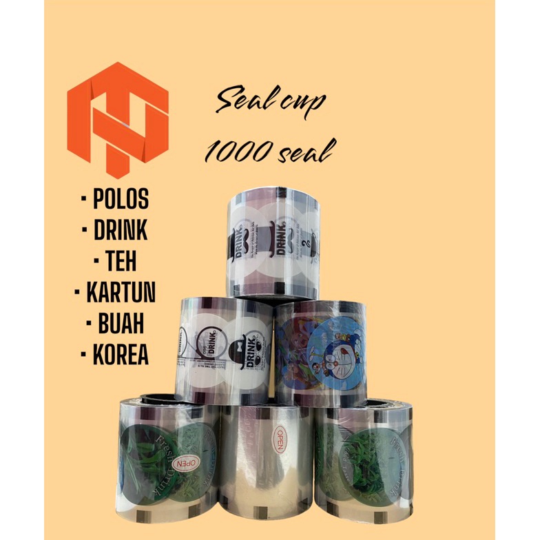 Kekinian.. Tutup segel minuman - Cup sealer - Tutup minuman - Plastik Lid segel gelas minuman 48