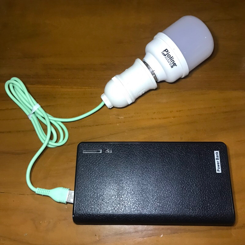 Joule thief fitting USB