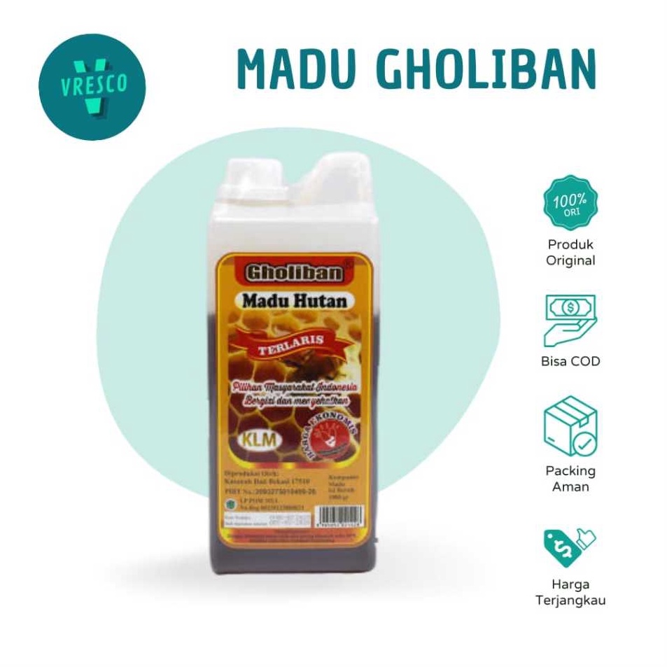 

Ready MADU GHOLIBAN MADU HUTAN ASLI ORIGINAL KEMASAN 1kg Paling Popular