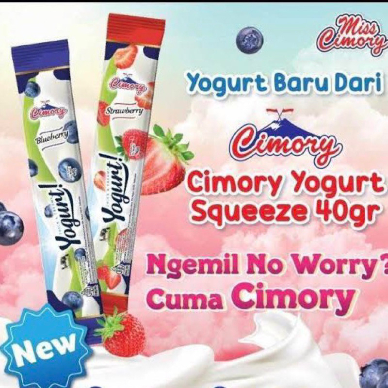 

Cimory Yogurt Stick Squeeze Mini40 gr BISA REGULER KARGO