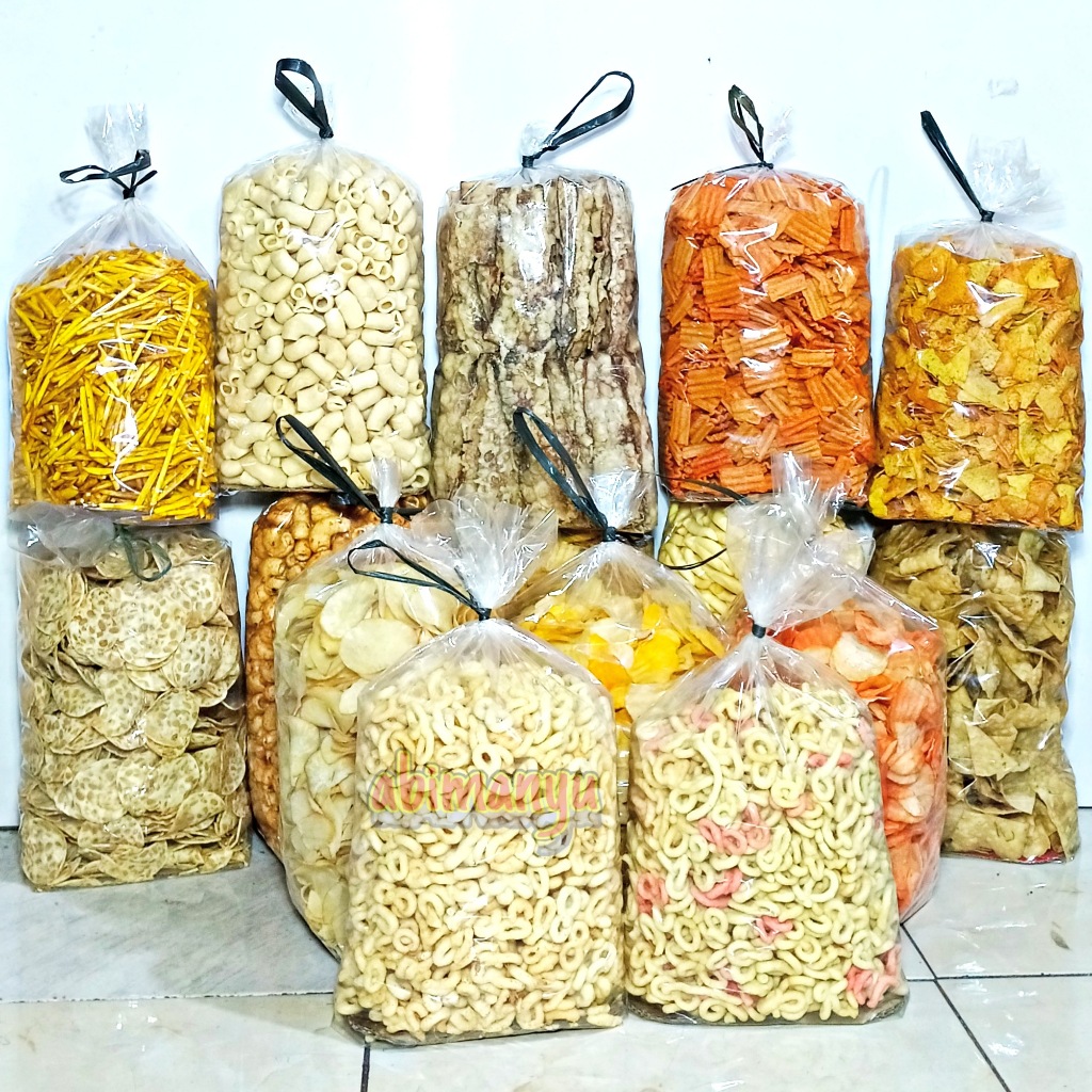 

keripik snack cemilan kemasan kiloan