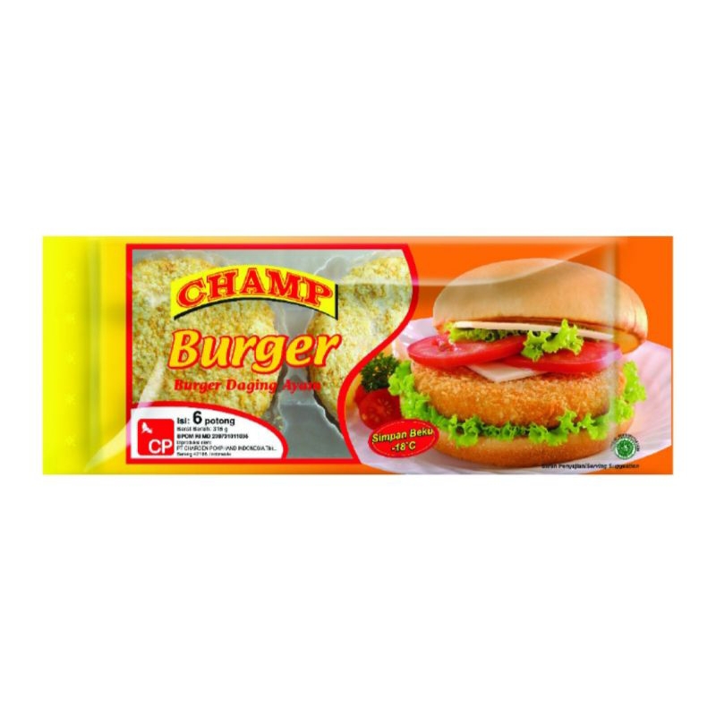 

Champ Burger 315gr