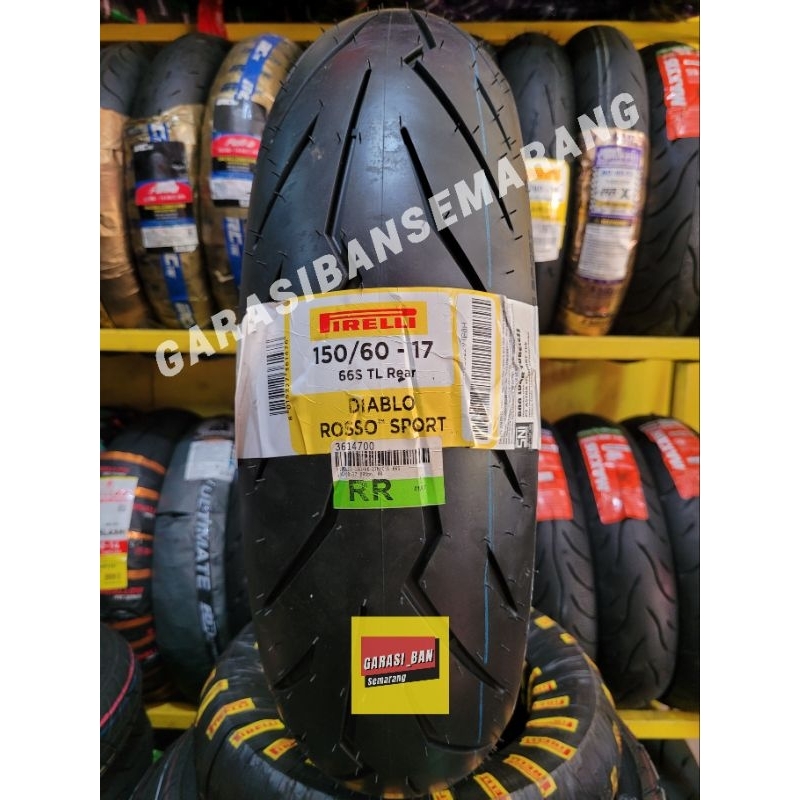 BAN PIRELLI DIABLO ROSSO SPORT 150/60-17