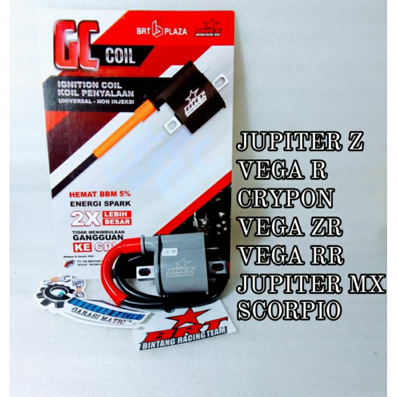 SUPER GC COIL BRT KOIL / KUIL JUPITER Z JUPITER MX 135 OLD NEW VEGA R VEGA ZR VEGA RR SCORPIO 225 CR