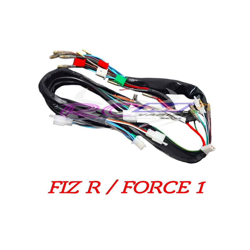 Kabel bodi Yamaha Fiz R force 1 one Fizr force1 kabel bodi kelistrikan Fiz force