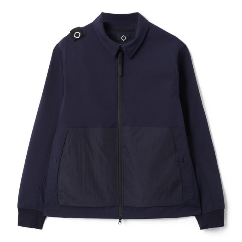 Ma.Strum Softshell Overshirt Jacket Navy Original