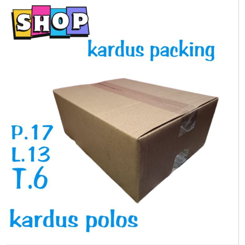 

kardus UK 17x13x6 kardus kecil kardus sedang