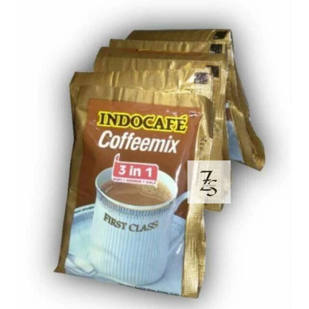 

ZuaShop INDOCAFE COFFEMIX 3IN1 20GR RENCENG (ISI 10)