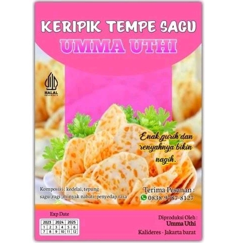 

keripik tempe sagu