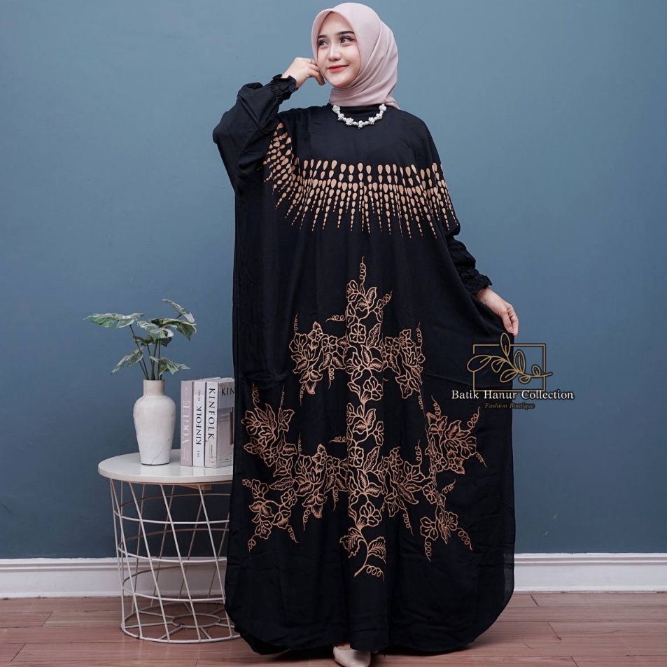 Murah Lebay BILION KAFTAN AYSA DRESS SUPER JUMBO LD 180 DASTER BATIK BUSUI ZIPPER DEPAN GAMIS RAYON 