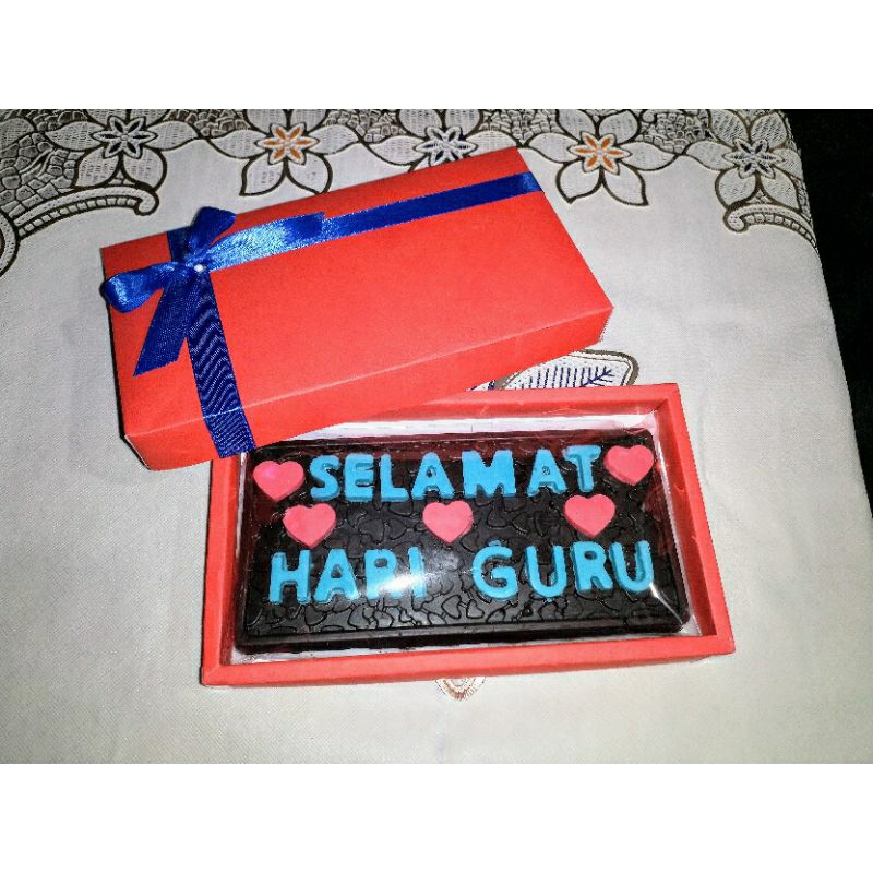 

coklat box ucapan selamat hari guru