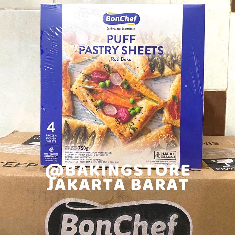 

Laris Bonchef Puff Pastry 750 Gr | Puff pastry sheet Bonchef ☊↕⁑