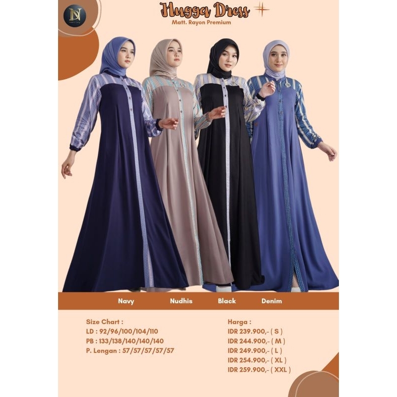 hugga dres nadheera luxury