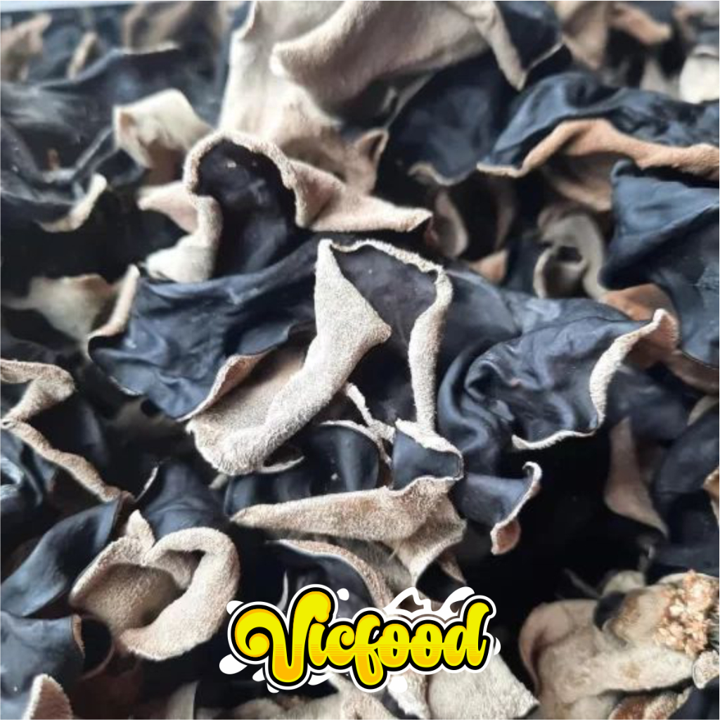

Jamur Kuping 1 kg Kering Grade A Super Jamur Hitam