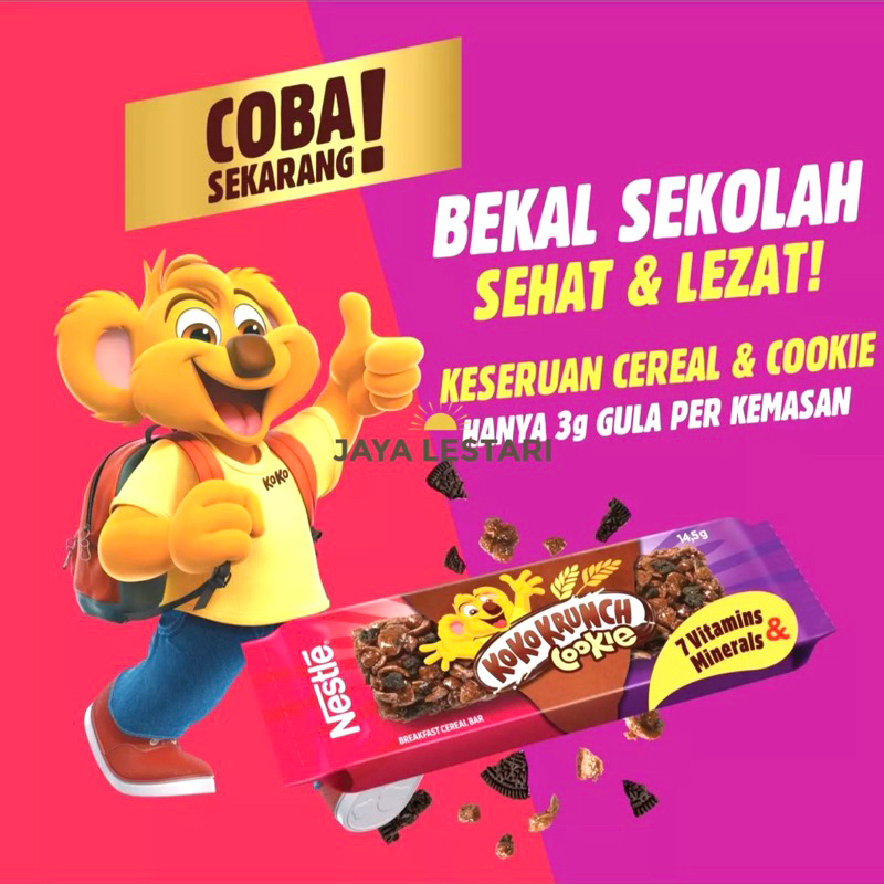 

Koko Krunch Cookie Cereal Bar (14,5g)