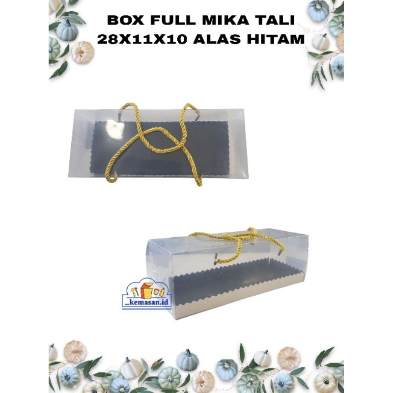 

BOX FULL MIKA TALI 28X11X10 ALAS HITAM