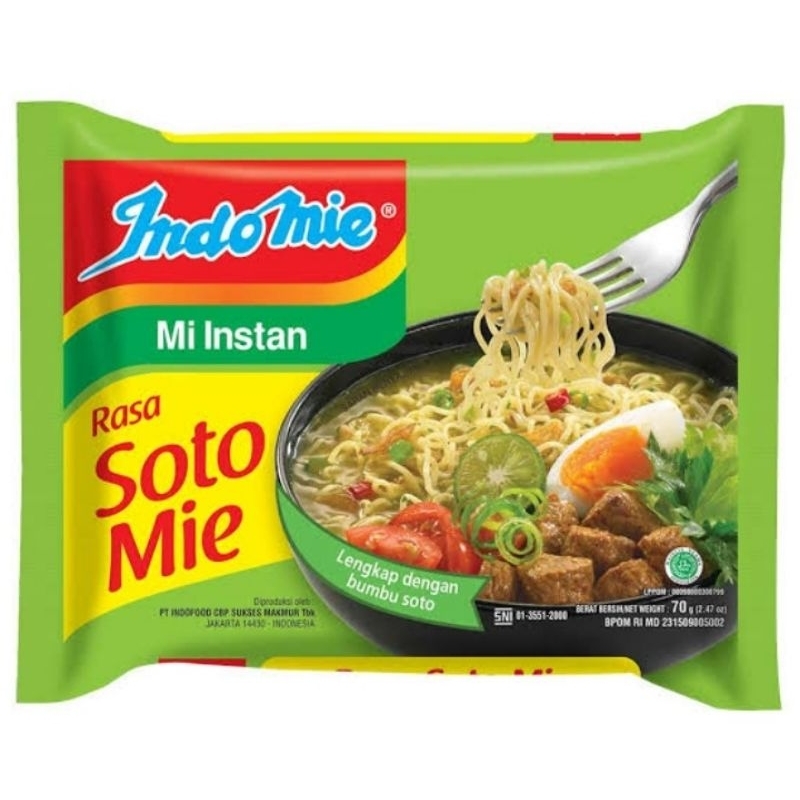 

Indomie rasa soto mie