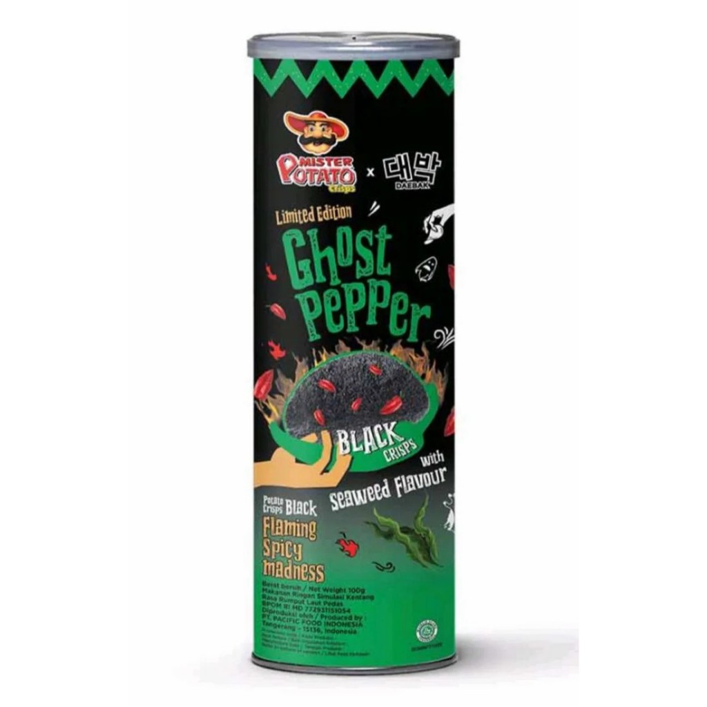 

Mr Potato Crisps Ghost Pepper 85gr