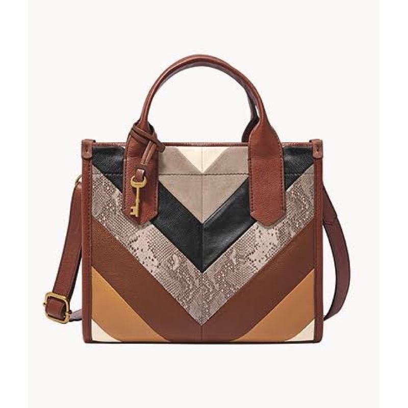 Kyler Satchel Patchwork