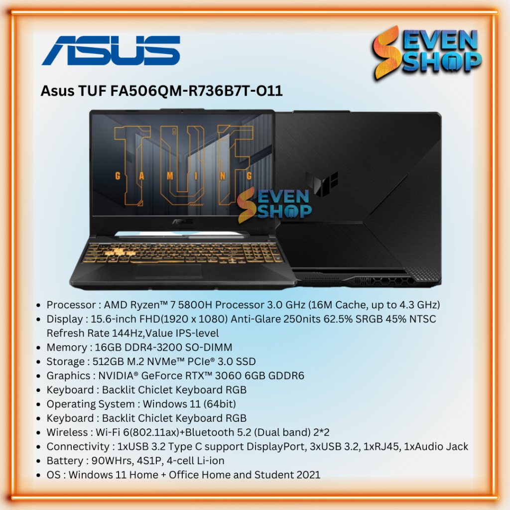 LAPTOP Asus TUF FA506QM-R736B7T-O11
