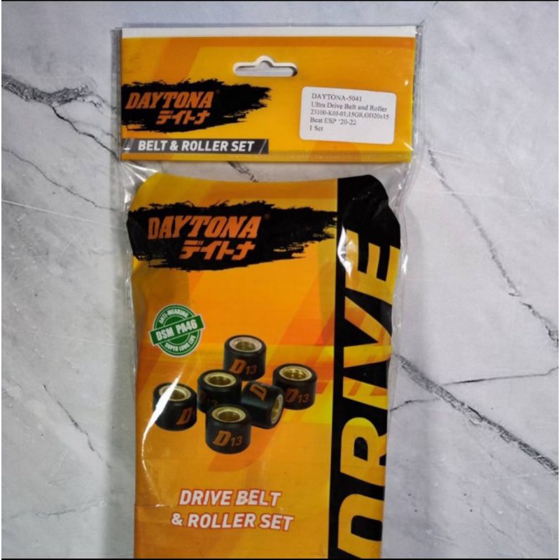 Daytona - V-belt Van belt set Beat FI ESP new, scoopy FI ESP new, genio 2019-2023