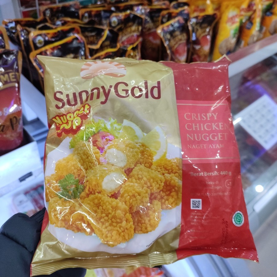 

SUNNYGOLD CRISPY CHICKEN NUGGET 440gr