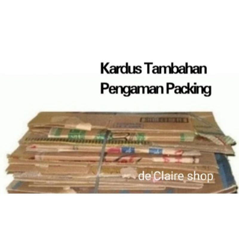 

Kardus Tambahan Untuk Packing