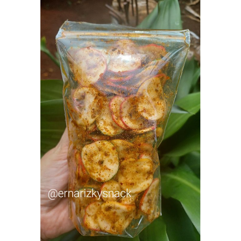 

KRUPUK SEBLAK 100 GRAM/PEDAS DAUN JERUK