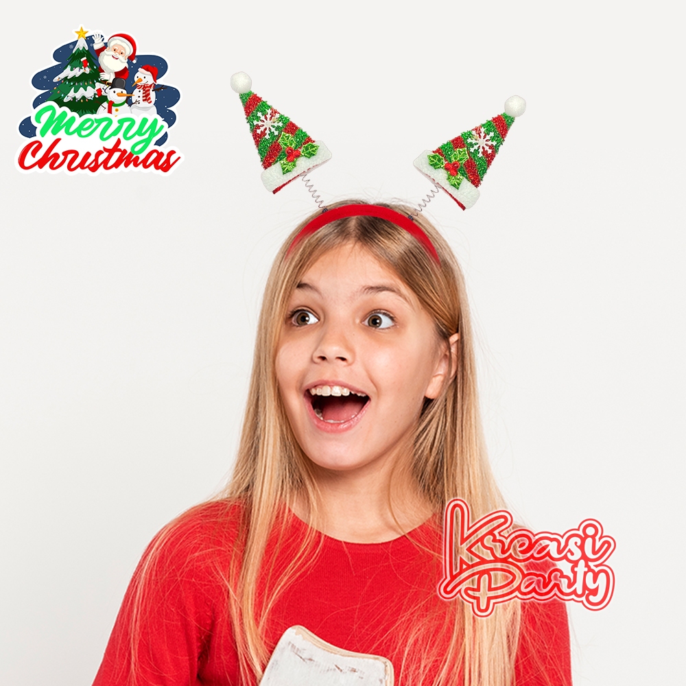 Bando Natal 4 / Bandana Natal / Head Band Christmas / bando xmas