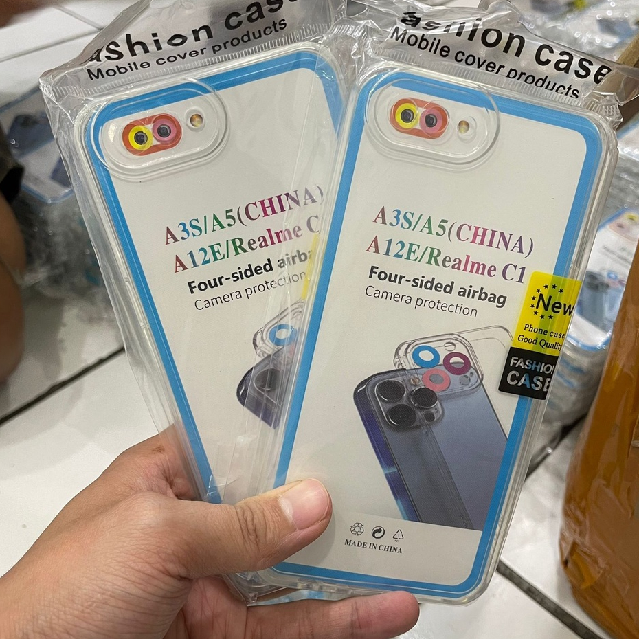 Clear case Airbag Oppo A33 2020 , A53 , A54 , A55 Softcase Bening Tebal