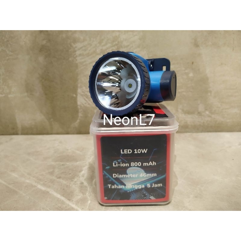 AOKI AK-3677C SENTER KEPALA LED 10W TAHAN LAMA 5 JAM