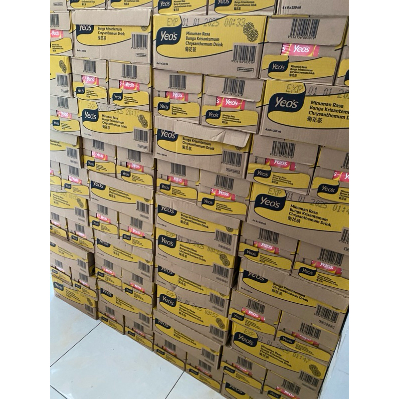 

RB Minuman yeos chrysanthemum kotak isi 24