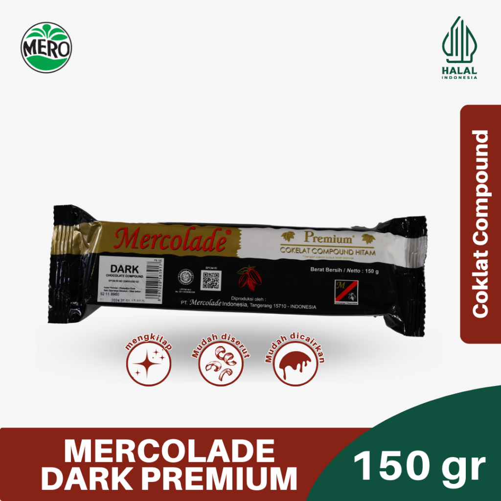 

Mercolade Premium Dark Compound 150 Gr