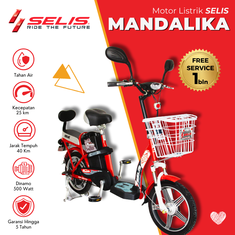 SELIS - EMoped Sepeda listrik Mandalika
