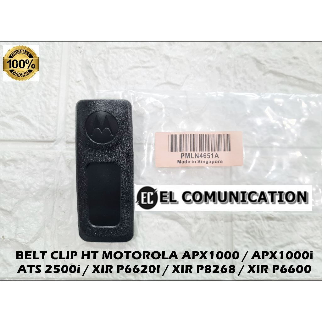 BELT CLIP BATERAI HT MOTOROLA ATS 2500i KLIP HT MOTOROLA XIR P6620i