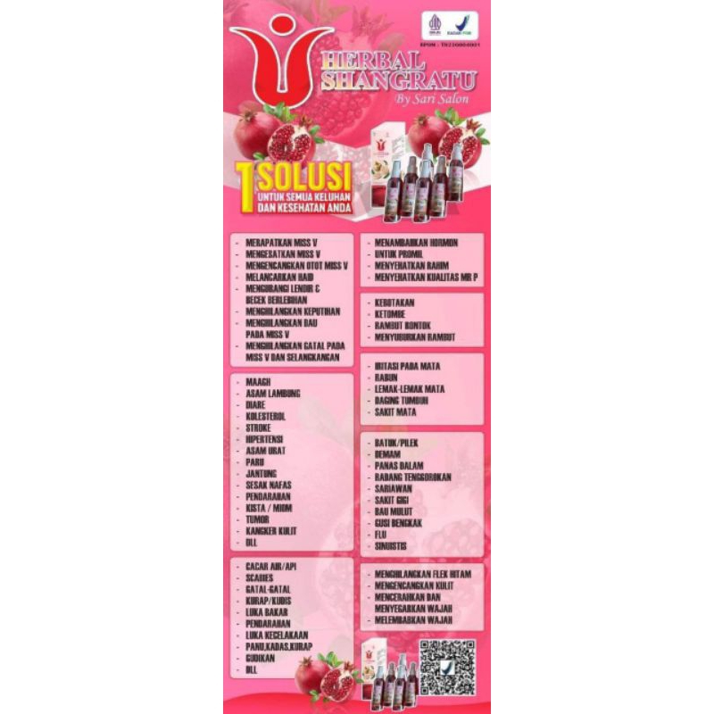 

Herbal Shangratu BPOM halal