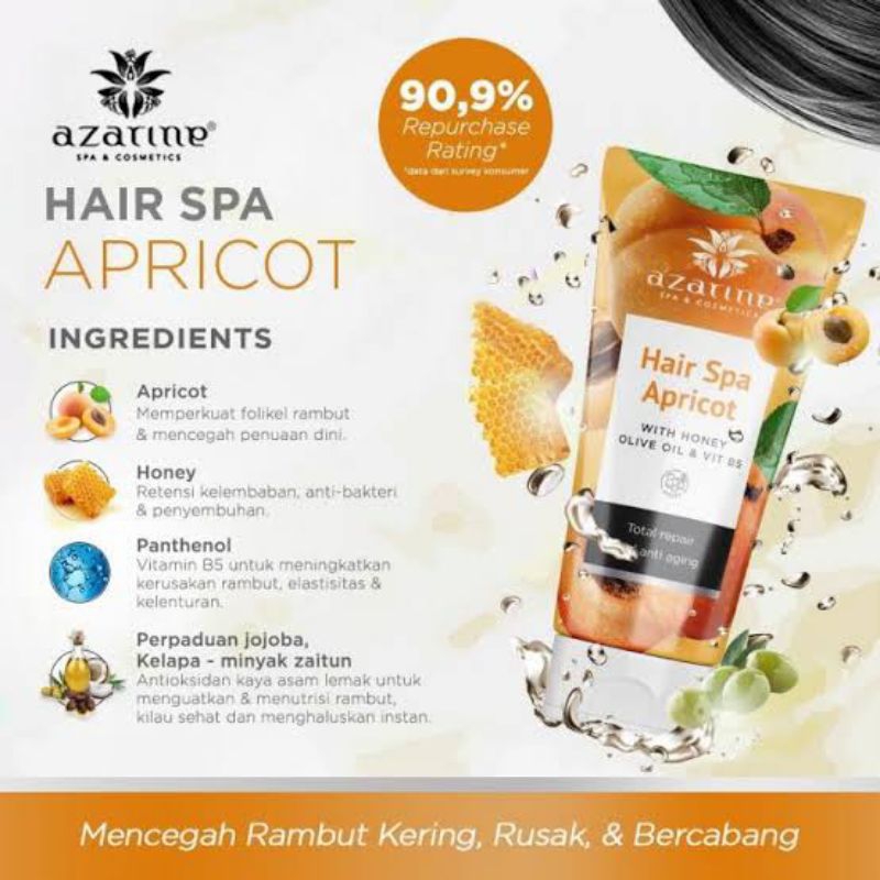 Azarine Hair Spa Apricot 200gr