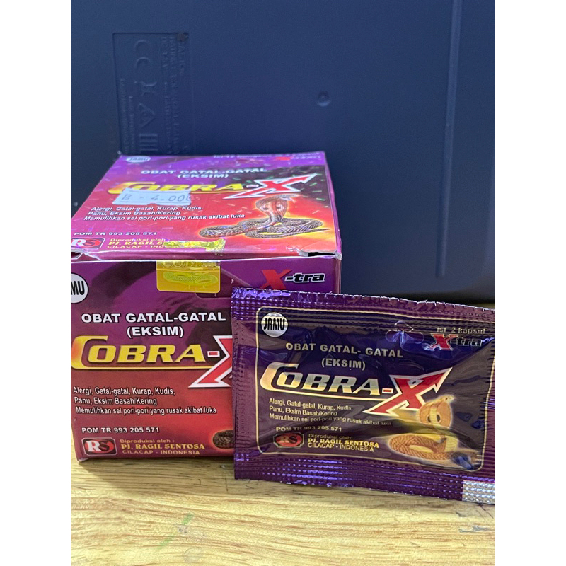 PIL COBRA | OBAT GATAL GATAL | KAPSUL GATAL