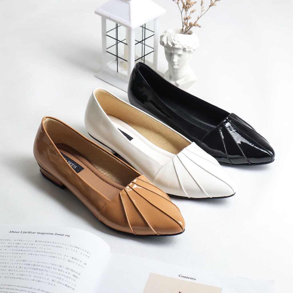 Amazeus WORRANIT Sepatu Flat Loafer Shoes Wanita