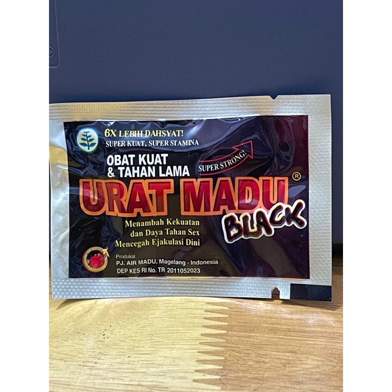 URAT MADU BLACK | KAPSUL PENAMBAH STAMINA PRIA DEWASA