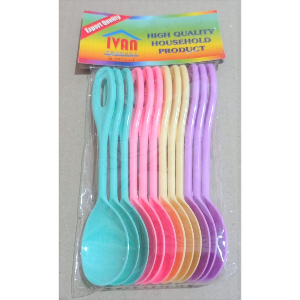 SENDOK ES / SENDOK ES PLASTIK PANJANG / SENDOK ES KECIL / SENDOK PUDING / SENDOK JUS / SENDOK PLASTI